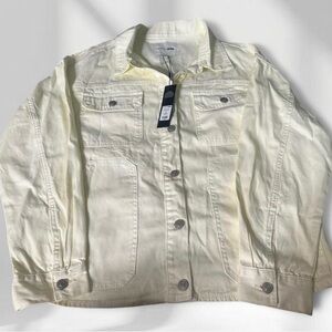 Fashion Nova Cream Jacket